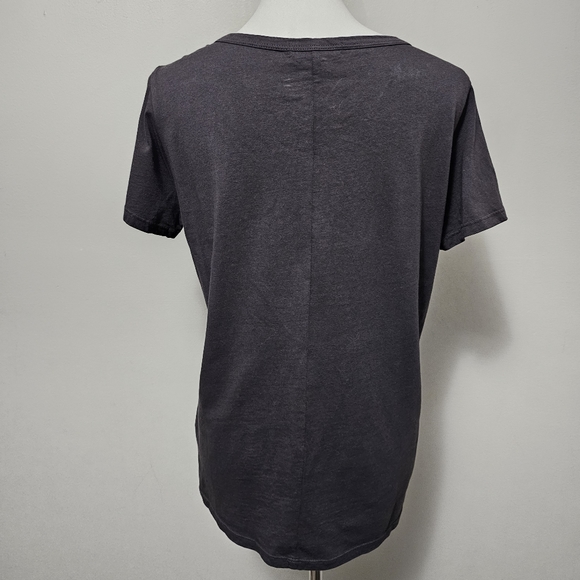 Buckle Gilded Intent Charcoal Ladder Neck Top Size Small - Picture 6 of 9